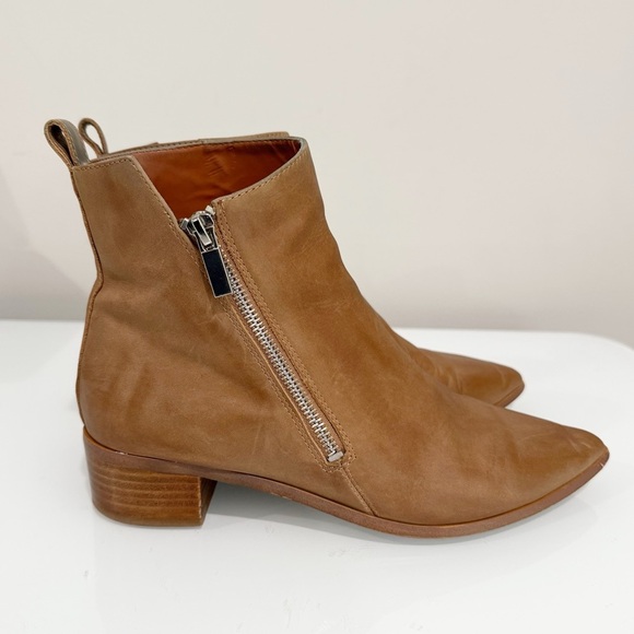TONY BIANCO Jake Rust Diesel Ankle Boots Booties Brown Leather Size 8.5 - Picture 4 of 13